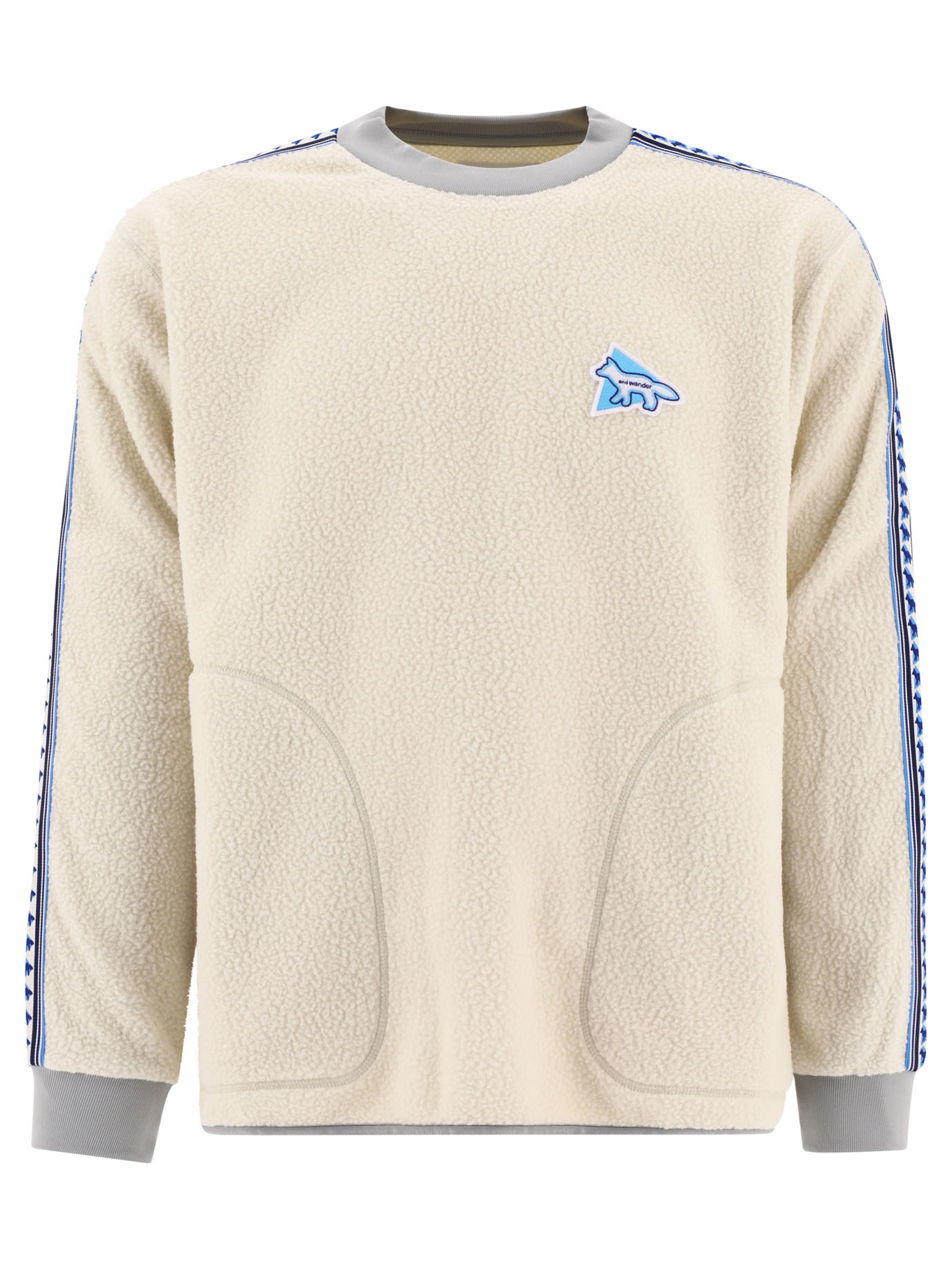 and 완더 x Maison Kitsuné 플리스 스웨터